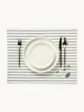 Westwing Collection Комплект подкладок с вышивкой Melony, 2 шт, Ш 40 × Д 50 см, Жёлтый — фото 2