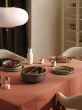 Westwing Collection Набор тарелок глубоких Danza с реактивной глазурью ручной работы, 4 предмета, арт. S91244 — фото 4