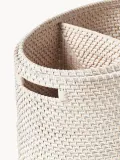 Westwing Collection Корзина для белья с крышкой Lurdes, Ш 55 × Г 35 см, Светлый бежевый — фото 7