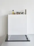 Yamazaki Шкафчик кухонный Tower из металла с двумя ящиками, белый — фото 2