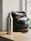 Бутылка для воды Aarke C3 из нержавеющей стали с двойными стенками и вакуумной изоляцией, 1 л, серебристая — фото 3