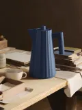 Alessi Чайник электрический Plissé с плиссированным корпусом из термопластичной смолы, 1,7 л, серо-голубой — фото 6