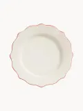 Anna + Nina Тарелка Scalloped ручной росписи — фото 1