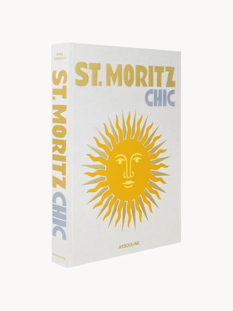 Assouline Книга-альбом St. Moritz Chic о Санкт-Морице на английском языке, твёрдый переплёт, 268 страниц, 25х33 см