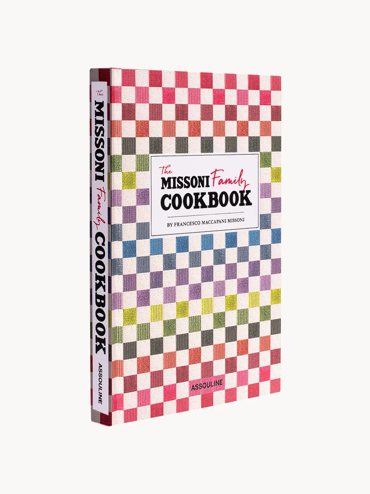 Assouline Книга кулинарная The Missoni Family Cookbook с семейными рецептами, английский язык, 272 страницы