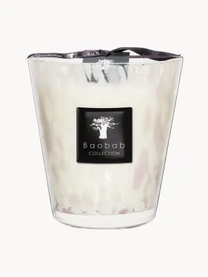 Ароматическая свеча Baobab White Pearls, 15 см