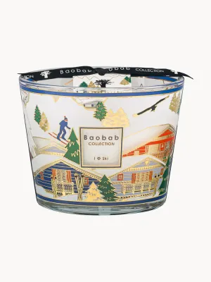 Ароматическая свеча Baobab I Love Ski, 13 см