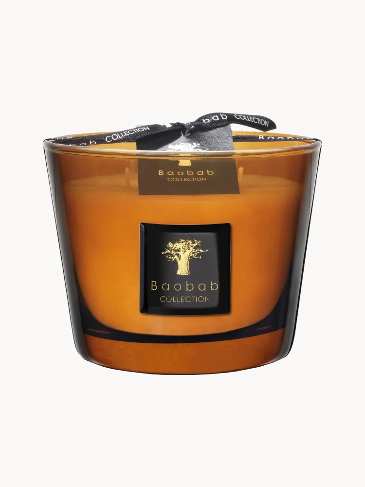Ароматическая свеча Baobab Prestigieuses, кожа и ветивер