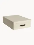 Bigso Box of Sweden Коробка для хранения под кровать Karolin с крышкой, Ш 56 × В 16 см, Светлый бежевый — фото 1