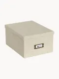 Bigso Box of Sweden Коробка для хранения Gustav II с крышкой, Ш 30 × В 15 см, Светлый бежевый — фото 1