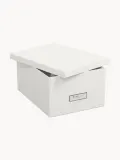 Bigso Box of Sweden Коробка для хранения Gustav II с крышкой, Ш 30 × В 15 см, Белый — фото 2