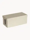 Bigso Box of Sweden Коробка для кабелей Cordy на 5 выводов, 30 x 14 см, Ш 30 × В 13 см, Светлый бежевый — фото 2