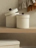 Bigso Box of Sweden Комплект коробок для хранения Leonore, 2 предмета, Светлый бежевый — фото 7