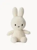 Bon Ton Toys Мягкая игрушка Miffy ручной работы, махровая ткань, высота 23 см, кремово-белая с чёрным — фото 1