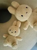 Bon Ton Toys Мягкая игрушка Miffy ручной работы, махровая ткань, высота 23 см, чёрная с бежевым — фото 4