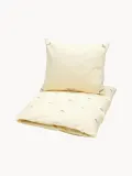 Cam Cam Copenhagen Комплект постельного белья детский Blueberries из хлопкового сатина, 70 х 100 см и 40 х 45 см, кремово-белый — фото 1