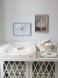 Cam Cam Copenhagen Матрас пеленальный Carousel со съёмным хлопковым чехлом, 49х63 см, молочно-белый с цветным рисунком — фото 2