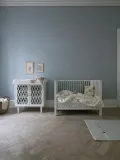 Cam Cam Copenhagen Матрас пеленальный Blueberries со съёмным хлопковым чехлом, 49х63 см, молочно-белый с цветным рисунком — фото 2