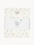 Cam Cam Copenhagen Комплект постельного белья детский Blueberries из хлопкового сатина, 70 х 100 см и 40 х 45 см, молочно-белый с синим — фото 3