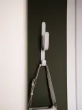 Cooee Design Крючок настенный Woody Hook из дуба ручной работы для одежды и полотенец, 3х23 см, белый — фото 3