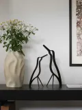 Cooee Design Статуэтка Woody Bird из дерева, черный, высота 32 см — фото 4