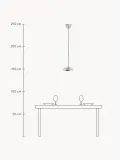 Design For The People Светильник подвесной Artist со светодиодом, серебристый — фото 2