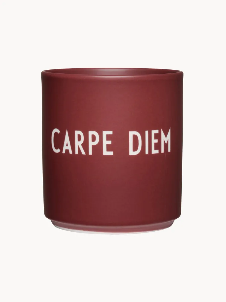 Design Letters Кружка Favourite с надписью «Carpe Diem»