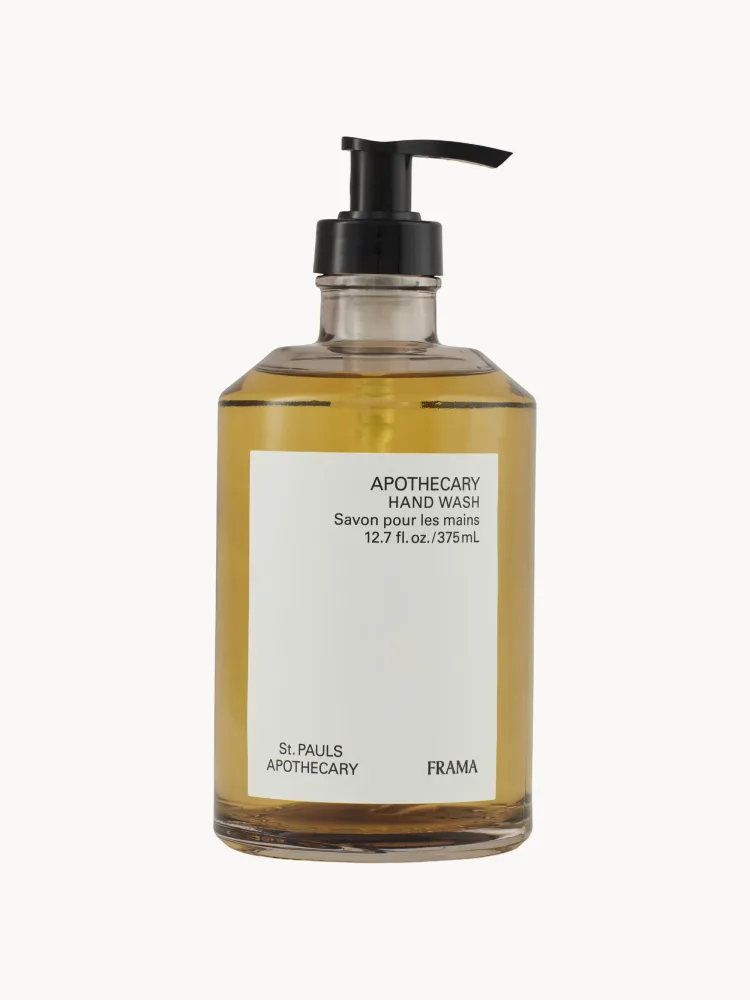 FRAMA Мыло жидкое для рук Apothecary с ароматом сандала, кедра и иланг-иланга, стеклянный флакон с помпой, 375 мл