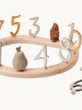 Ferm Living Kids Интерьерное украшение Loopi на день рождения с фигурками зверей и цифрами, дерево и алюминий, диаметр 30 см — фото 5