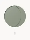 Ferm Living Kids Настенный светильник Neba светодиодный с диммером в форме луны, металл, диаметр 46 см, шалфейно-зелёный — фото 1