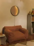 Ferm Living Kids Настенный светильник Neba светодиодный с диммером в форме луны, металл, диаметр 46 см, шалфейно-зелёный — фото 4