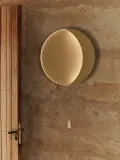 Ferm Living Kids Настенный светильник Neba светодиодный с диммером в форме полумесяца, металл, диаметр 46 см, бежевый — фото 5