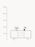 Ferm Living Настольный светильник Arum, Ш 21 × В 30 см, Чёрный — фото 2