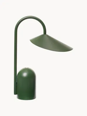 Ferm Living Настольный светильник Arum, Ш 21 × В 30 см, Тёмный зелёный