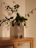 Ferm Living Ваза Tessera из нержавеющей стали высотой 28 см — фото 4