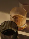 Ferm Living Набор стаканов Ripple округлой формы, 2 шт., 250 мл, прозрачные, Прозрачный — фото 4