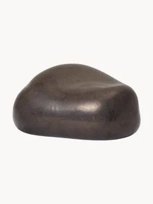 Ferm Living Декоративная статуэтка Bellure из каменной керамики, Ш 35 × В 18 см, Тёмно-коричневый