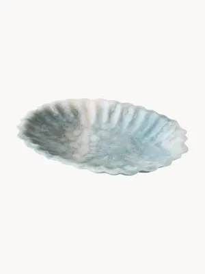 Hkliving Поднос сервировочный New Classics из полимерной смолы, 29 x 22 см, Ш 29 × Г 22 см, Светлый синий