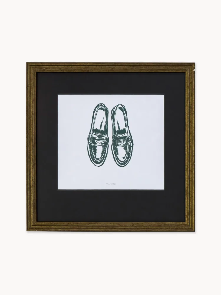 House Doctor Картина с цифровой печатью Shoe, 40х40 см