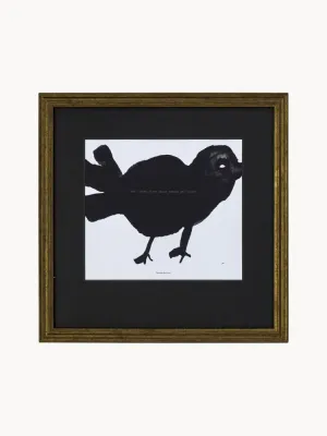 House Doctor Картина с цифровой печатью Bird, 40х40 см