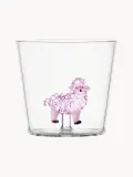 Ichendorf Стакан Pink Sheep из боросиликатного стекла с фигуркой овцы — фото 1