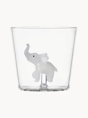 Ichendorf Кружка White Elephant с фигуркой слона из боросиликатного стекла