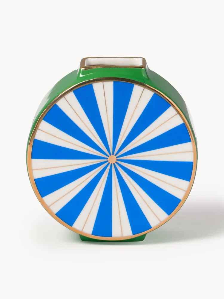 Jonathan Adler Ваза Portofino из фарфора высотой 13 см