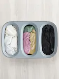 Joseph Joseph Корзина для белья Tota, 3 x 30 л, Ш 59 × В 71 см, Тёмно-серый — фото 5