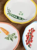 &klevering Блюдо для подачи Pomodoro с ручной росписью, круглое, 31 см — фото 2