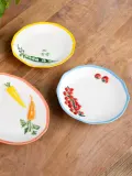 &klevering Блюдо для подачи Pomodoro с ручной росписью, круглое, 31 см — фото 3