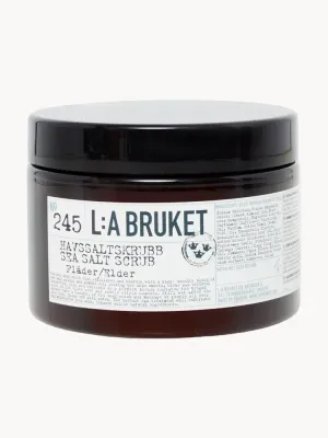 L:A Bruket Скраб для рук с морской солью, водорослями и цветками бузины в банке, 120 г