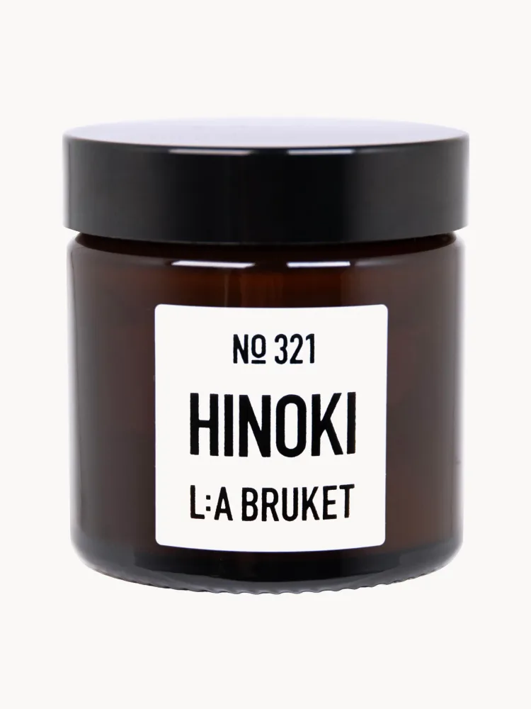 Ароматическая свеча L:A Bruket Hinoki древесная