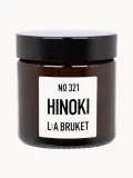 Ароматическая свеча L:A Bruket Hinoki древесная — фото 1