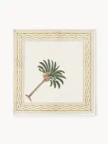Les Ottomans Салфетки сервировочные хлопковые Palm Tree, 4 шт — фото 3